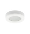 LED OUTDOOR BULKHEAD LUZ-BC 15W 1020Lm 4000K (NATURAL WHITE) IP65 Φ190x45mm WHITE 3400890 VITO