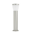 OUTDOOR GARDEN LIGHT WITH POLE MURCIA-B50 1xE27 IP44 Φ120x500mm INOX  3241480 VITO