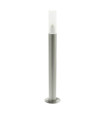 OUTDOOR GARDEN LIGHT WITH POLE HAMBURG-B50 1xG9 IP44 Φ75xΦ35x500mm NICKEL MAT 3241540 VITO