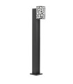 LED OUTDOOR GARDEN LIGHT WITH POLE BILBAO-B80 8W 300Lm 4000K (NATURAL WHITE) IP44 Φ89x145x800mm BLACK & WHITE 3241460 VITO