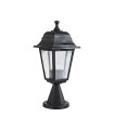 OUTDOOR GARDEN LIGHT BERGAMO-40 E27 BLACK IP44  PLASTIC Φ170x400mm BLACK 3241850 VITO