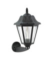 OUTDOOR WALL LIGHT VERONA-W E27 BLACK IP44 PLASTIC 280x390mm BLACK 3242070 VITO