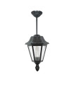 OUTDOOR PENDANT LIGHT VERONA-H E27 BLACK IP44 PLASTIC 240x240x500mm BLACK 3242080 VITO