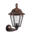 OUTDOOR WALL LIGHT VERONA-W E27 IP44 PLASTIC 280x390mm ANTIQUE 3242100 VITO