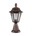 OUTDOOR GARDEN LIGHT VERONA-45 E27 IP44  PLASTIC Φ240x450mm ANTIQUE 3242090 VITO