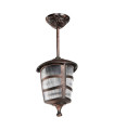 OUTDOOR PENDANT LIGHT BARI-H E27 IP44 PLASTIC 180x160mm ANTIQUE 3242020 VITO