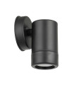 OUTDOOR WALL LIGHT VEGAS P1 GU10 Φ80x120mm IP44 PLASTIC BLACK  3230310 VITO