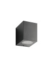 OUTDOOR WALL LIGHT ADRIA SQC1 GU10 92x90x70mm IP54 PLASTIC ANTHRACITE 3230510 VITO