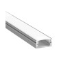 ALUMINIUM PROFILE PROFLEX-S F01 SURFACE MOUNTED 17X6MM WATERPRROF IP44 2m 9930010 VITO