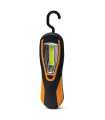 TORCH FLASH-3 WITH HOOK & MAGNET 3W 200Lm 6000K (COOL WHITE) RUBBER BLACK & ORANGE 5000500 VITO