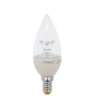 LED BULB MICROSTAR-2 CANDLE C37 E14 6W 414Lm CLEAR DIMMABLE 2700K (WARM WHITE) 1513820 VITO