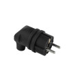 MALE SCHUCKO PLUG WITH GRIP IP20 BLACK 8006470 VITO