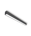 LED LINEAR FIXTURE SURFACE MOUNTED PROFILED-SL1 53x83x590mm 20W 6500K (COOL WHITE) 2200Lm BLACK 2424650 VITO