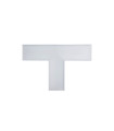 T SHAPE CONNECTOR 90o FOR LINEAR LIGHTINGS PROFILED SL1 250x250x53mm 9W 6500K (COOL WHITE) TETRIS 2  WHITE 9910510 VITO