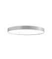 LED LINEAR FIXTURE DISC SURFACE MOUNTED OR PENDANT PROFILED-PR Φ600x80mm 50W 3000K (WARM WHITE) 7800Lm GREY 2423730 VITO