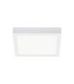 LED SQUARE PANEL SURFACE MOUNTED LINDA-S 210x210x27mm 20W 1880Lm 3000K (WARM WHITE) WHITE 2023820 VITO