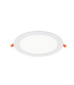 LED ROUND PANEL SLIM RECESSED LENA-RX Φ165x20mm 12W 1140Lm 4000K (NATURAL WHITE) WHITE 2023950 VITO