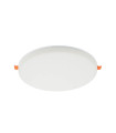 LED ROUND PANEL RECESSED DARIA-R Φ225x32mm 36W 3888Lm 4000K (NATURAL WHITE) WITH ADJUSTABLE CUT-SIZE Ø65-200mm 2025570 VITO