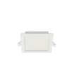 LED SQUARE PANEL DOWNLIGHT RECESSED ERIKA-S 140x140x31mm 12W 1224Lm 4000K (NATURAL WHITE) WHITE 2024940 VITO