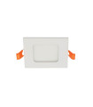 LED SQUARE PANEL SLIM RECESSED LENA-SX 85x85x20mm 3W 285Lm 4000K (NATURAL WHITE) WHITE 2024040 VITO