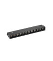 LED MAGNETIC TRACK LIGHT LINEAR MAGNA-S2 12W 984Lm 4000K (NATURAL WHITE) 36⁰ 220x22x25mm 48V BLACK 2102090 VITO