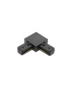 CORNER CONNECTOR FOR TRACK LINE MONOPHASE APT1 BLACK 90o  9902580 VITO