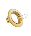 SPOT LIGHT FIXTURE RECESSSED MOUNTED ROUND VT406 GU5,3 GOLDEN MAT 2010150 VITO