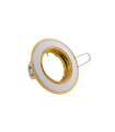 SPOT LIGHT FIXTURE RECESSSED MOUNTED ADJUSTABLE ROUND OMEGA GU5,3 CUT SIZE Φ75mm GOLDEN & WHITE 2010310 VITO