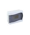 FUSE BOX RECESSED MOUNTED 1 LINE 12 GANG WITH SEMI TRANSPARENT DOOR HALOGEN FREE IP40 ISI-140000012102017 VITO