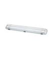 TRIPROOF FIXTURE VIGO FOR 2 x LED TUBES T8 G13 SINGLE ENDED 663x100x76mm GREY 3310710 VITO