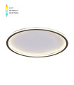 LED CEILING ROUND LIGHTING FIXTURE DISC 1 φ500*H45 46W 3xCCT-DIP SWITCH WHITE+BLACK 2026240 VITO