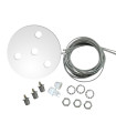 ROUND HANGING SET HSR 3*1.5M WHITE FOR ALL FINESSE S FIXTURES 2026411 VITO