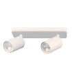 LUGO-2 GU10 WHITE 250x125MM SPOT FIXTURE 2102340 VITO