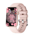 LAMTECH SMART WATCH BT5.1 WITH SPORT TRACKING PINK