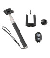 LAMTECH 3IN1 BLUETOOTH SELFIE-STICK FOR SMARTPHONES, ACTION CAMERAS AND DIGITAL CAMERAS