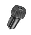 LAMTECH PREMIUM FAST IN-CAR CHARGER TYPE-C PD30W BLACK