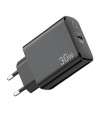 LAMTECH FAST CHARGER TYPE-C PD30W BLACK