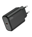 LAMTECH FAST CHARGER TYPE-C PD25W BLACK