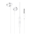 LAMTECH FASHIONABLE 3,5MM EARPHONES WITH MIC WHITE