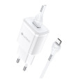 LAMTECH QUICK CHARGER USB3.0 18W WITH MICRO USB CABLE 1M WHITE