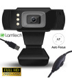 LAMTECH FULL HD USB WEB CAMERA WITH LED 1080P