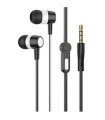 LAMTECH HANDSFREE WITH MIC 3,5MM JACK BLACK