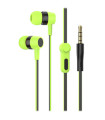 LAMTECH HANDSFREE WITH MIC 3,5MM JACK GREEN