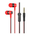 LAMTECH HANDSFREE WITH MIC 3,5MM JACK RED