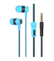 LAMTECH HANDSFREE WITH MIC 3,5MM JACK BLUE