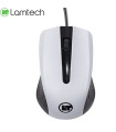 LAMTECH WIRED OPTICAL MOUSE 1000DPI WHITE