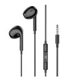 LAMTECH HANDSFREE STEREO 3,5mm JACK WITH MIC BLACK