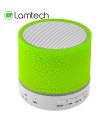 LAMTECH BLUETOOTH SPEAKER LED LIGHT WITH FM GREEN