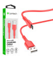 LAMTECH DATACABLE MICRO USB 1m RED