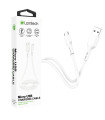 LAMTECH DATACABLE MICRO USB 1m WHITE